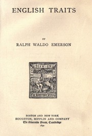 Cover of edition englishtraitseme00emeriala