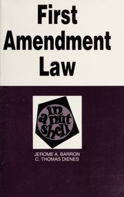 Cover of edition firstamendmentla00barr