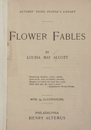 Cover of edition flowerfables00alco_1