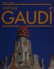 Cover of edition gaud18521926anto0000zerb