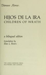 Cover of edition hijosdelairachil00alon