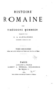 Cover of edition histoireromaine03mommgoog