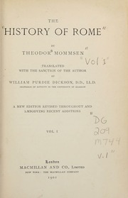 Cover of edition historyofrome0001momm