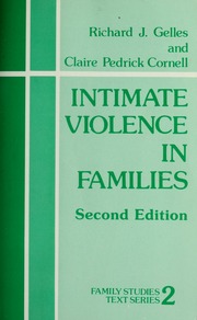 Cover of edition intimateviolence2ndrich