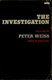 Cover of edition investigationpla00weis