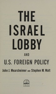 Cover of edition israellobbyusfor0000mear_u8z6