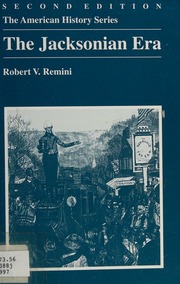 Cover of edition jacksonianera0000remi