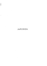 Cover of edition japonica00arnogoog