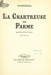 Cover of edition lachartreusedepa02stenuoft