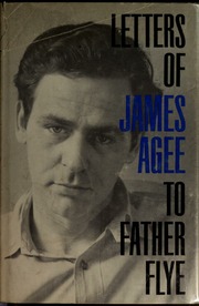 Cover of edition lettersofjamesag00agee