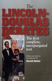 Cover of edition lincolndouglasde00linc_2