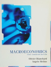 Cover of edition macroeconomics0000blan_j2z0