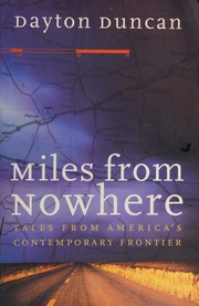 Cover of edition milesfromnowhere0000dunc_m7c4