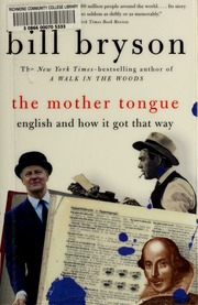 Cover of edition mothertongueengl00bry_t6h