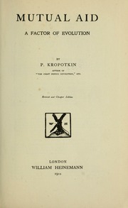 Cover of edition mutualaidfacto00krop