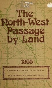 Cover of edition northwestpassage0000milt