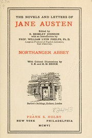 Cover of edition novelslettersofj00aust