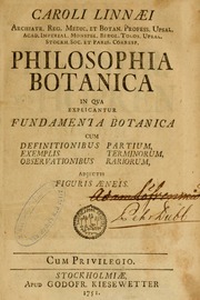 Cover of edition philosophiabota00linn