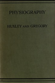 Cover of edition physiographyintr00huxliala