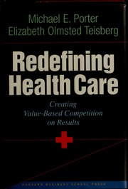 Cover of edition redefininghealth00port