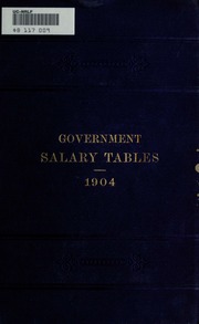 Cover of edition salarygovernment00unitrich