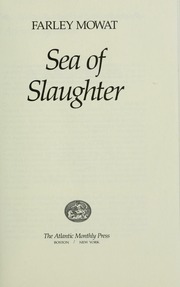 Cover of edition seaofslaughte00mowa