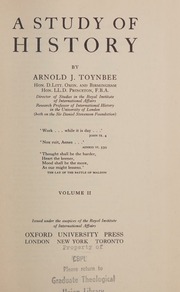 Cover of edition studyofhistory0002toyn_c2a1