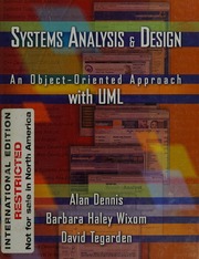 Cover of edition systemsanalysisd0000denn_b4l4