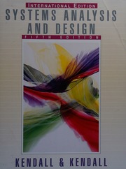 Cover of edition systemsanalysisd0000kend_v6u1