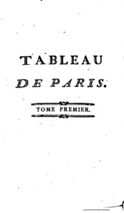 Cover of edition tableaudeparis00mercgoog