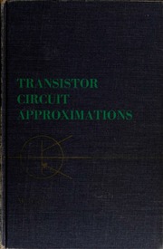 Cover of edition transistorcircui00malv