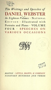 Cover of edition writingsspeeches04websuoft