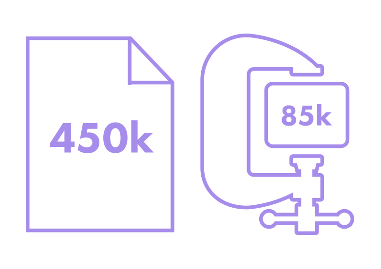 Performance is a designer's task. Make sure you're squeezing any extra file size out of your images.