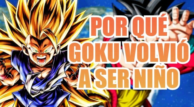 Imagen de Esta es la razón por la que Goku se volvió niño en Dragon Ball GT