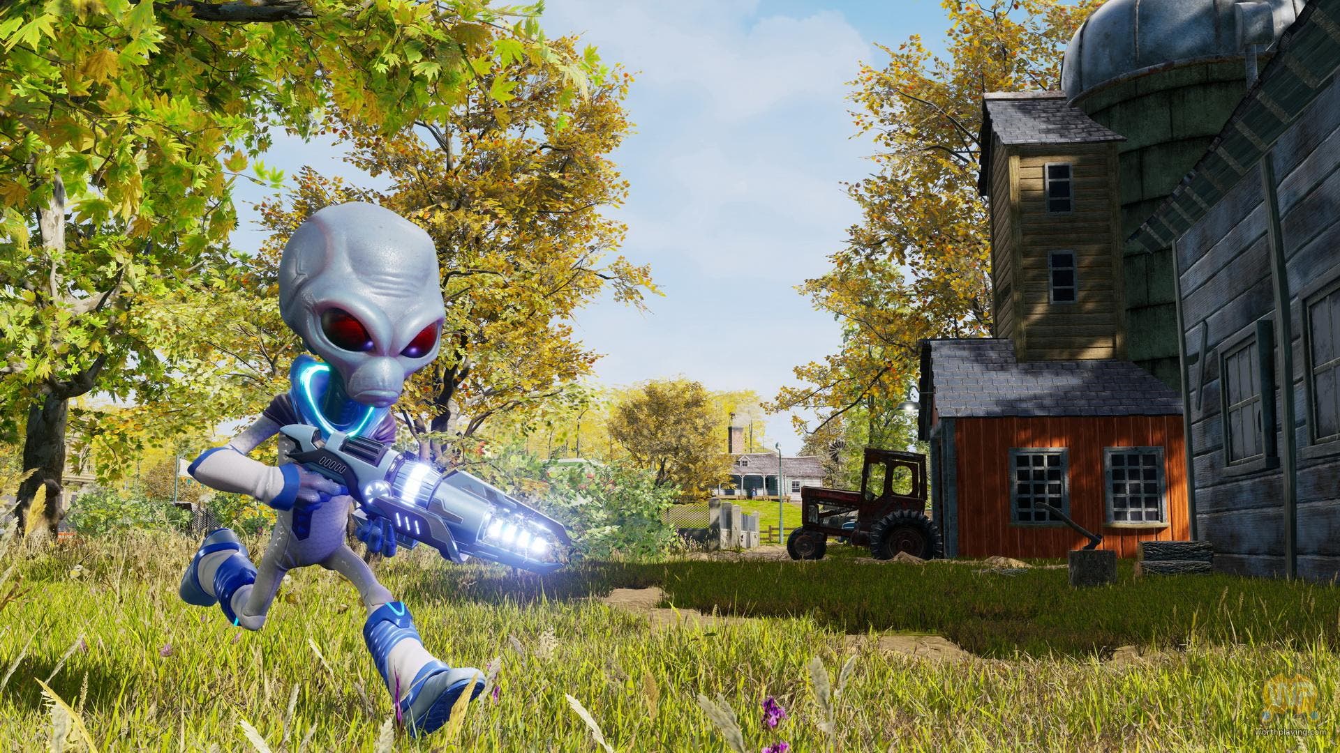 Imagen de El remake de Destroy All Humans! luce su aspecto in-game en una serie de capturas