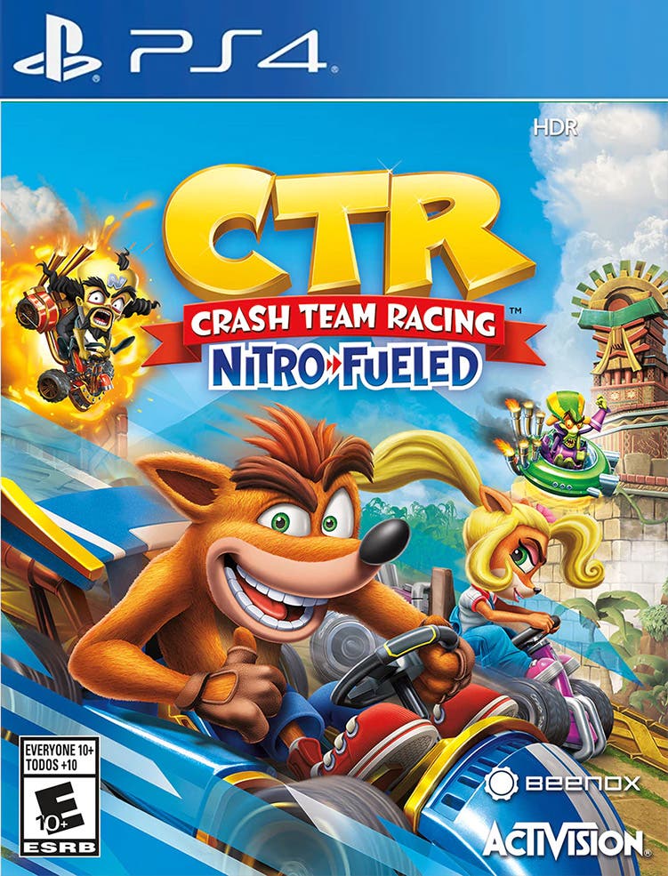 Portada de Crash Team Racing Nitro-Fueled