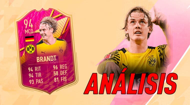 Imagen de FIFA 22: análisis de Julian Brandt FUTTIES Premium gratuito. ¿Útil o fácil de remplazar?