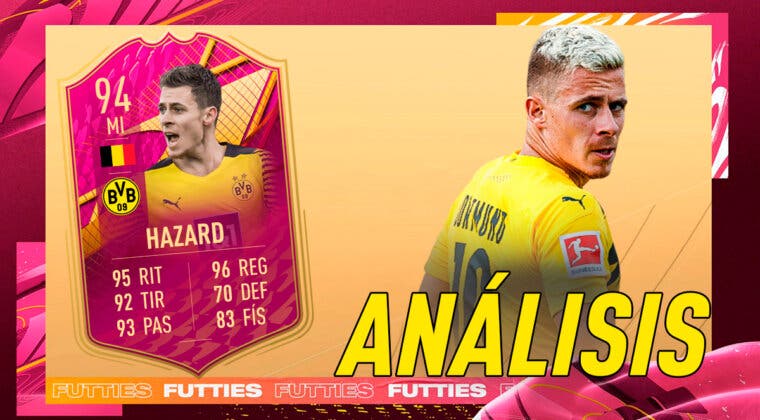 Imagen de FIFA 22: análisis de Thorgan Hazard FUTTIES Premium. ¿Un free to play muy valioso?