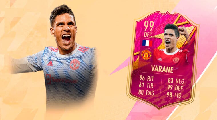 Imagen de FIFA 22: ¿Merece la pena Raphaël Varane FUTTIES Premium? + Solución del SBC