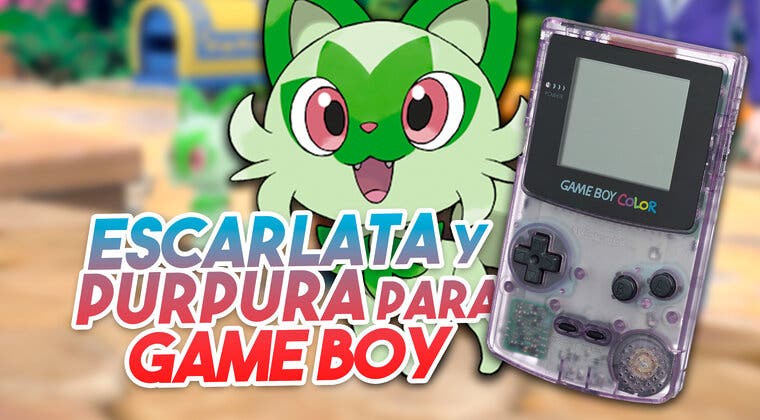 Imagen de Así habrían sido Pokémon Escarlata y Púrpura si hubieran salido para Game Boy Color; ¡ojalá fuera real!