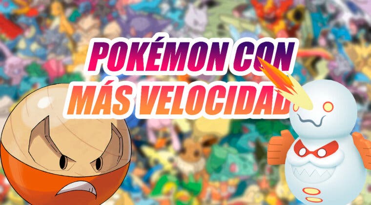 Imagen de Listado de los 25 Pokémon más rápidos que existen