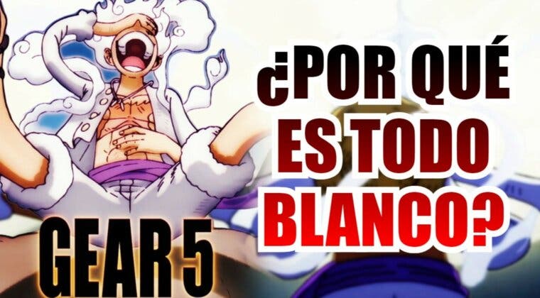 Imagen de One Piece: ¿Por qué Luffy es completamente blanco en la Gear 5?