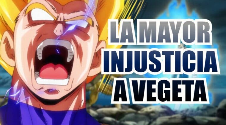 Imagen de Dragon Ball Super: Esta es la mayor injusticia que se le ha hecho a Vegeta en el anime