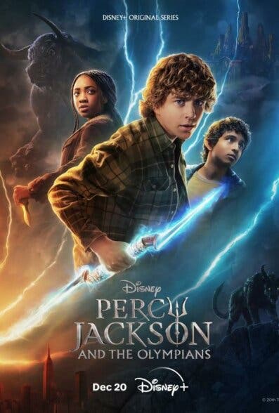 Portada de Percy Jackson y los dioses del Olimpo