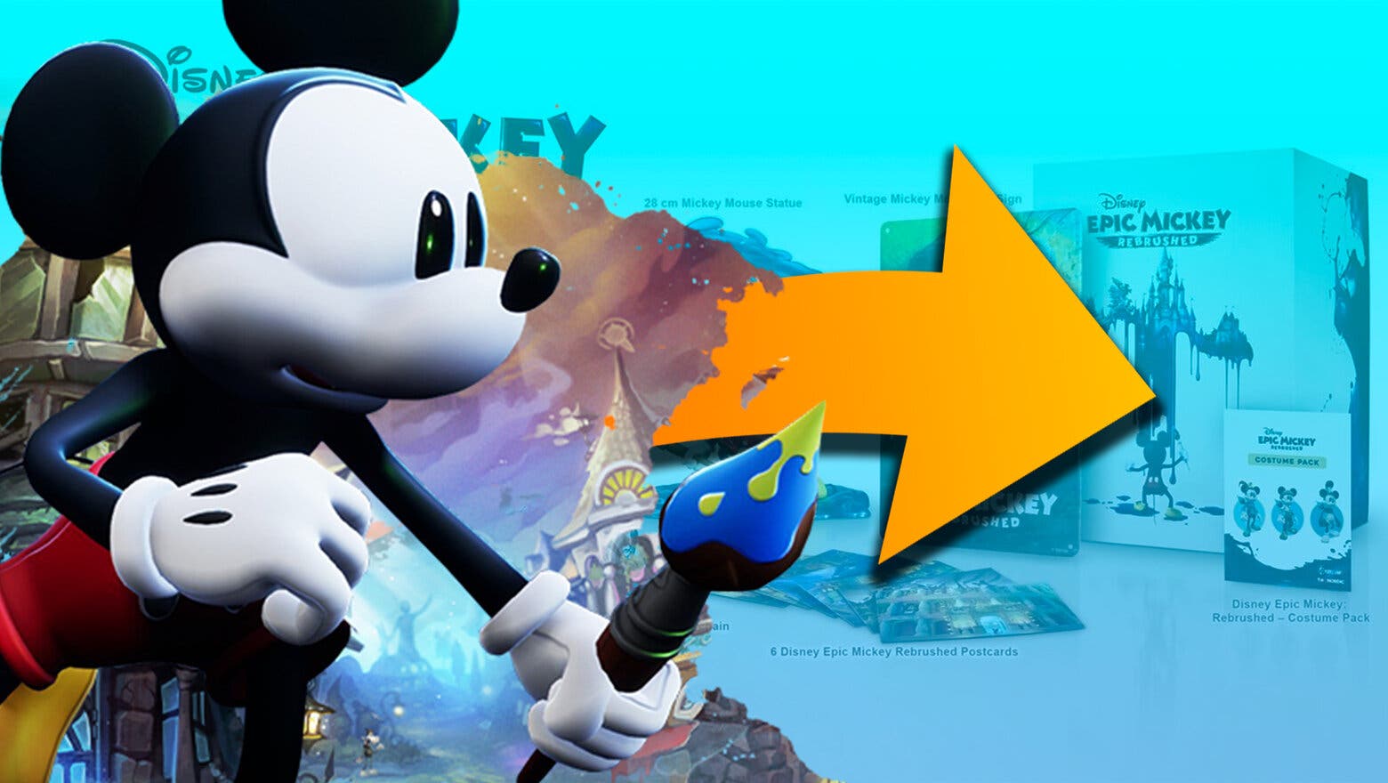 Disney Epic Mickey: Rebrushed ya tiene fecha de lanzamiento