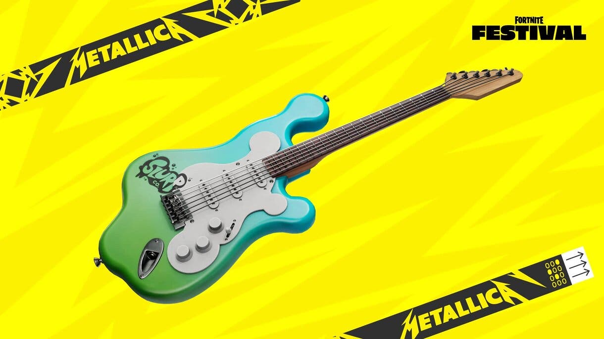 Fortnite recibe una nueva guitarra de Metallica gratis