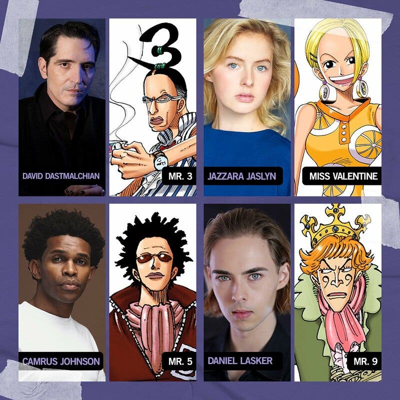 Nuevo reparto de one piece live action