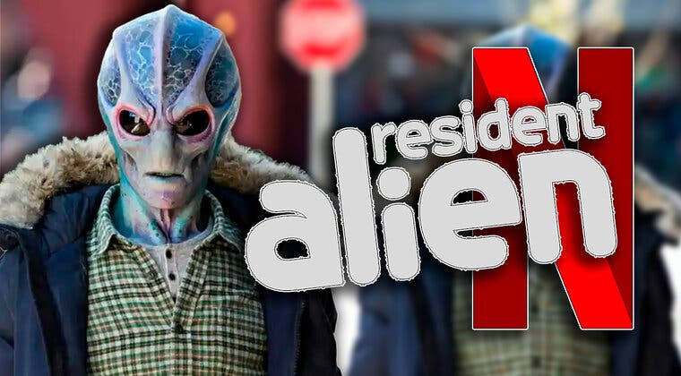 Imagen de Estaba casi cancelada, pero Netflix la ha renovado por una temporada 4: 'Resident Alien' es una serie que tiene casi un 100% en Rotten Tomatoes