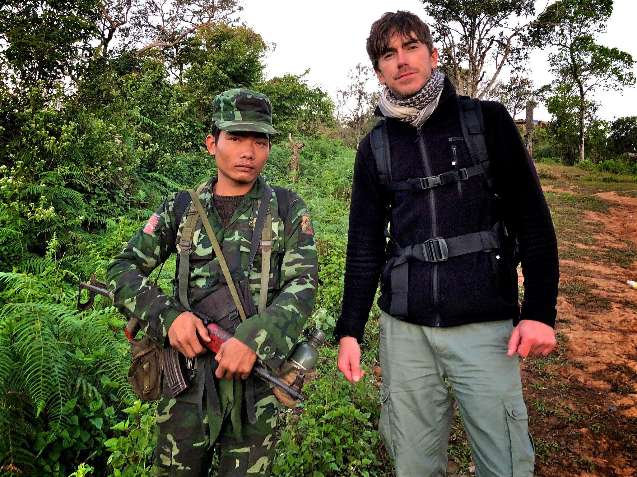 The one where…he joins a rebel army in Burma (BBC)