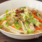 麻婆春雨【パパッと作って野菜を食べる🥬】